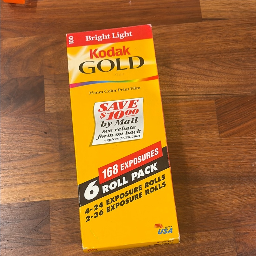 Kodak Gold 35mm Film Pack - Expired Film!!